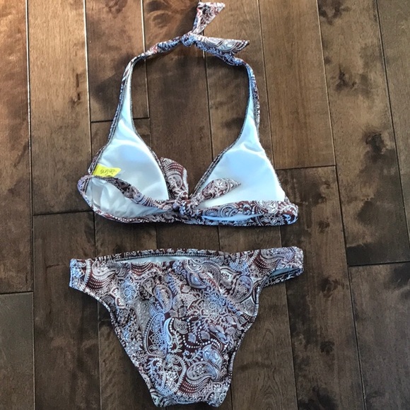 Printed Swimsuit Set- Size S - Picture 4 of 8